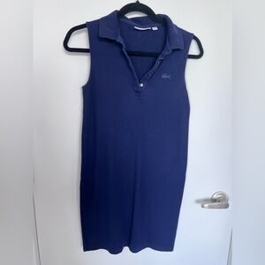 Robe bleue Lacoste